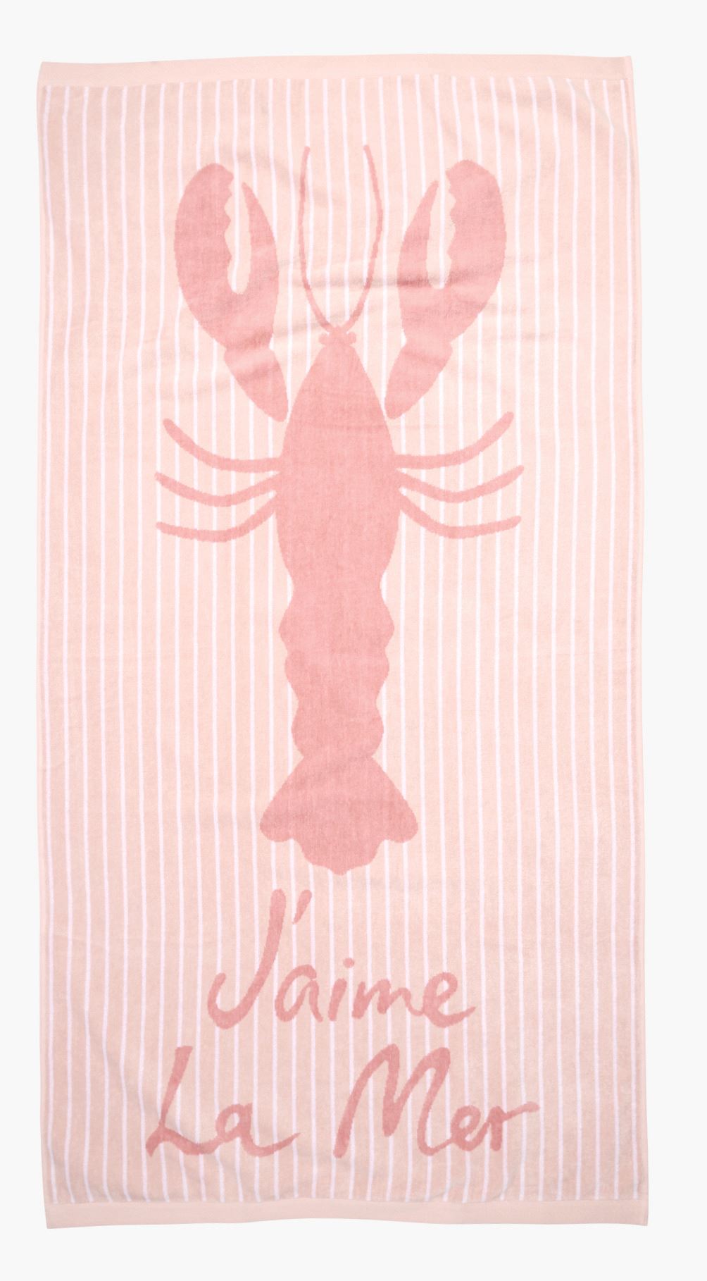 Vannirätik mitmevärviline/roosa - 75x150 cm mitmevärviline/roosa - 1