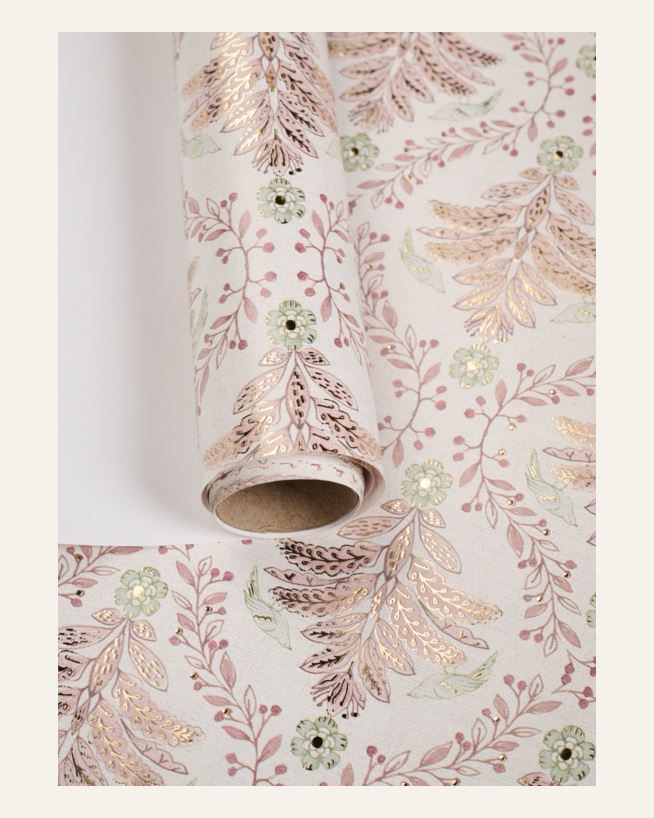 Kinkepaber mitmevärviline/roosa - 70cm x 3m mitmevärviline/roosa - 1