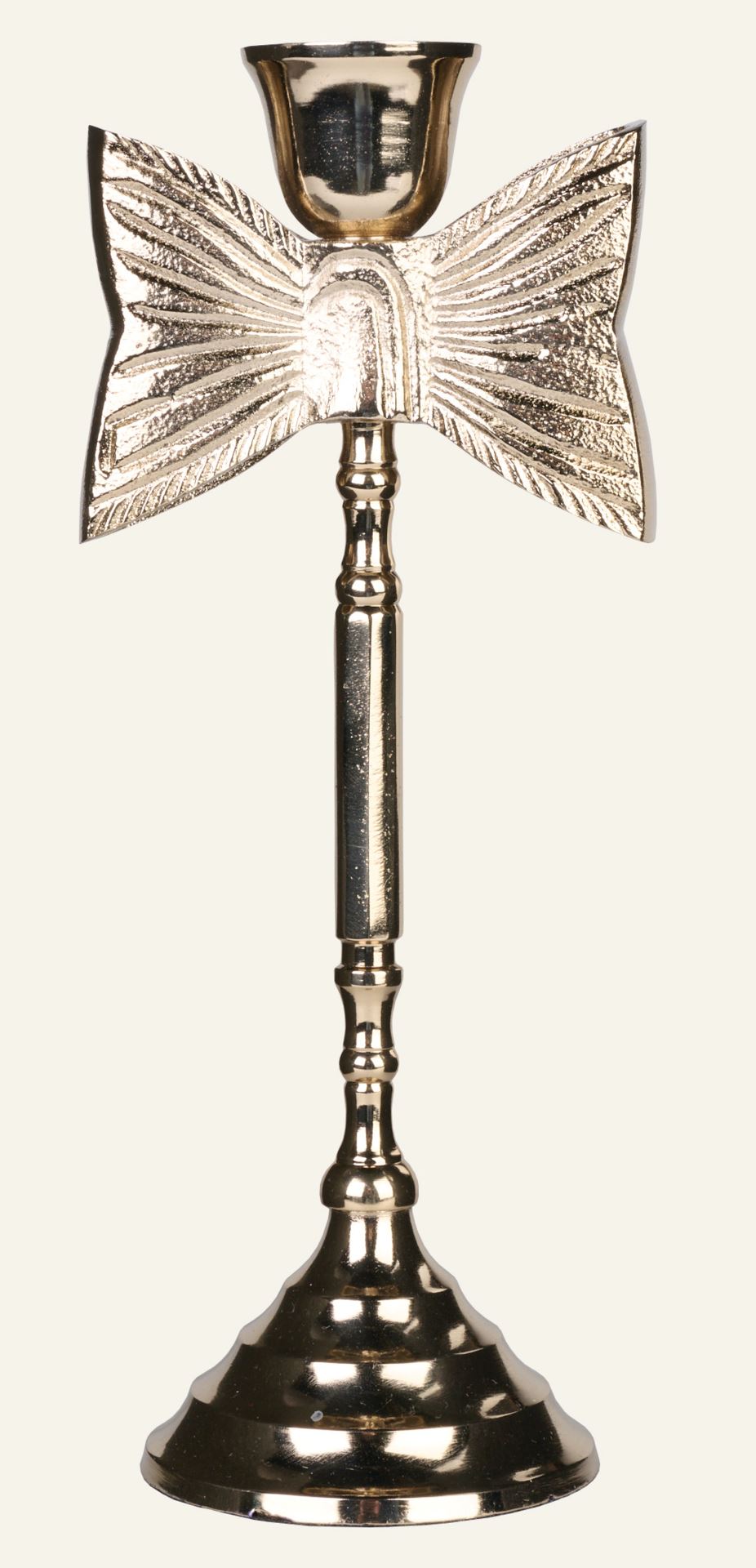 Küünlajalg kuldne - 9x7,5x23 cm kuldne - 1