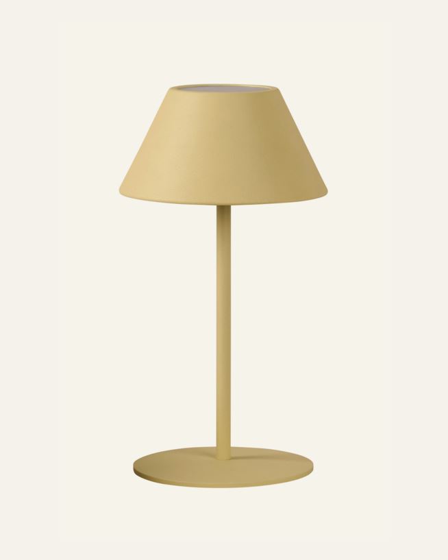 Led laualamp hele kollane - 10x10x21 cm hele kollane - 1