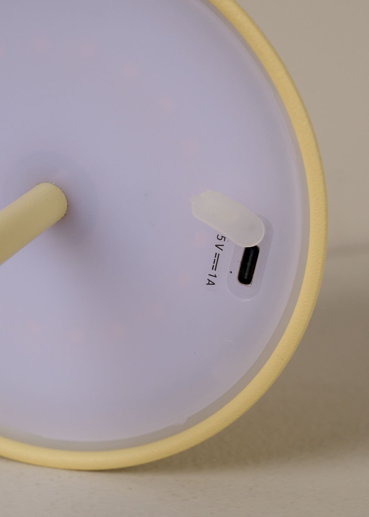Led laualamp hele kollane - 5