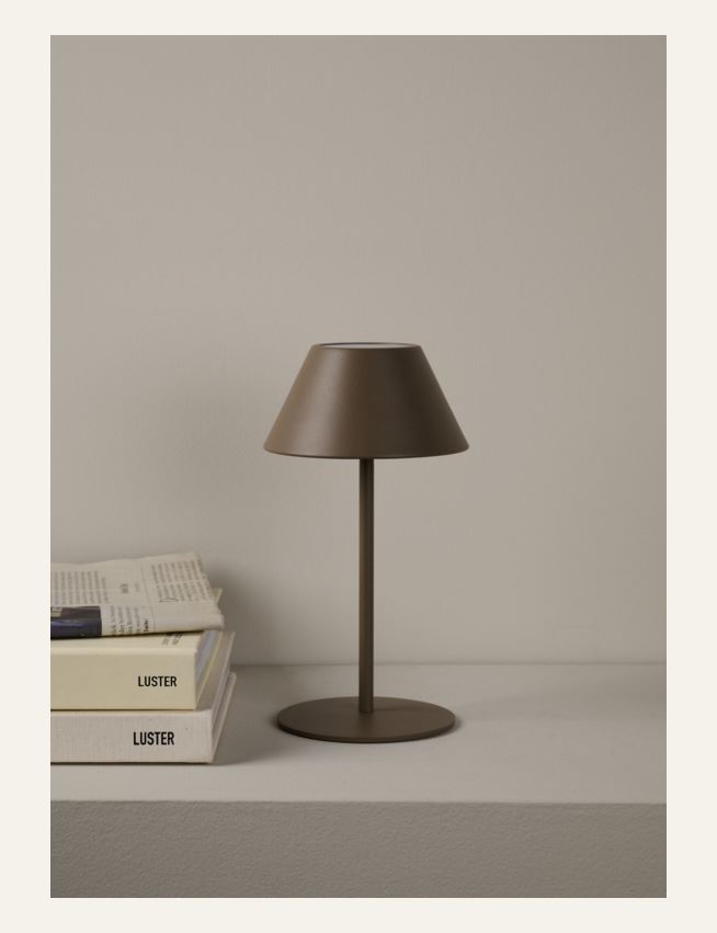 Led laualamp pruun - 2