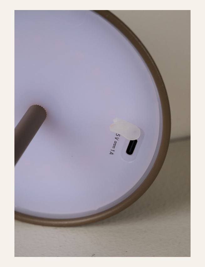Led laualamp pruun - 4