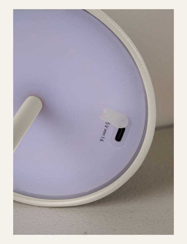 Led laualamp hele beige - 5