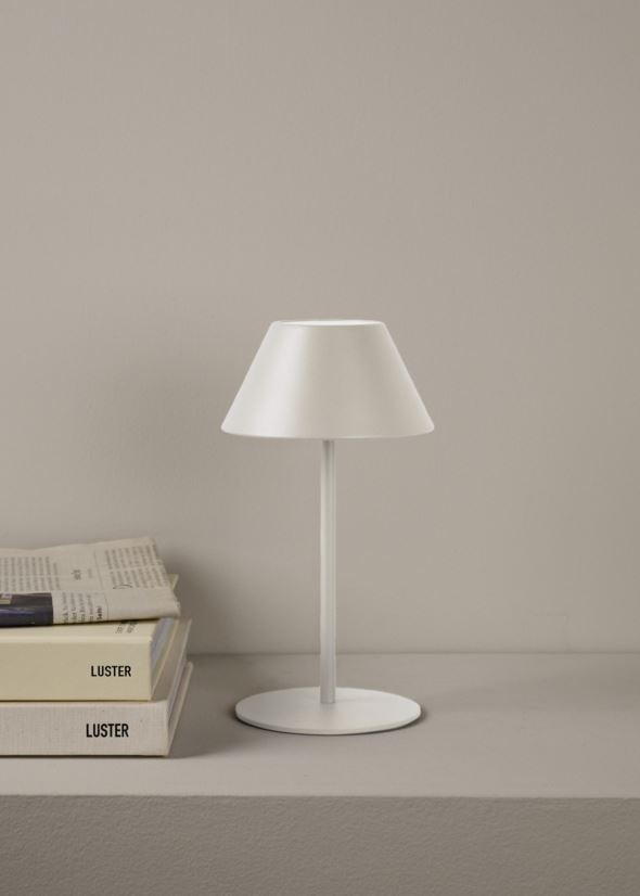 Led laualamp hele beige - 3