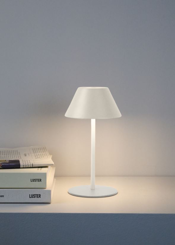 Led laualamp hele beige - 2