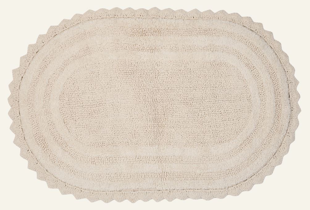 Vannitoamatt loodusvalge - 50x80 cm loodusvalge - 1