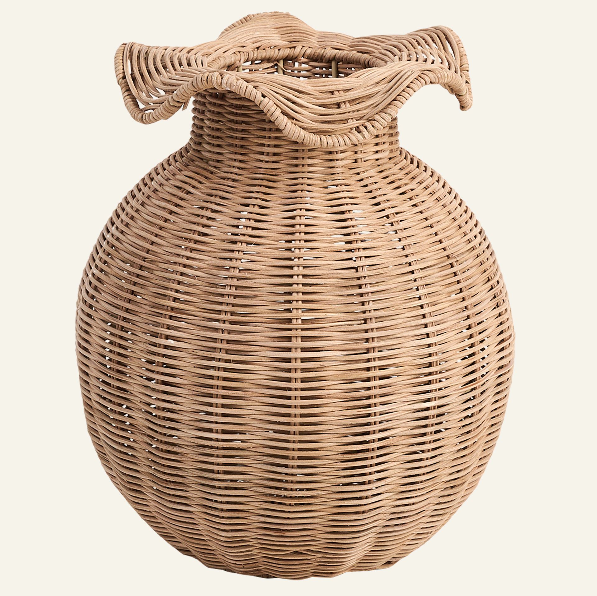 Vaas naturaalne toon - 25x25x30 cm naturaalne toon - 1