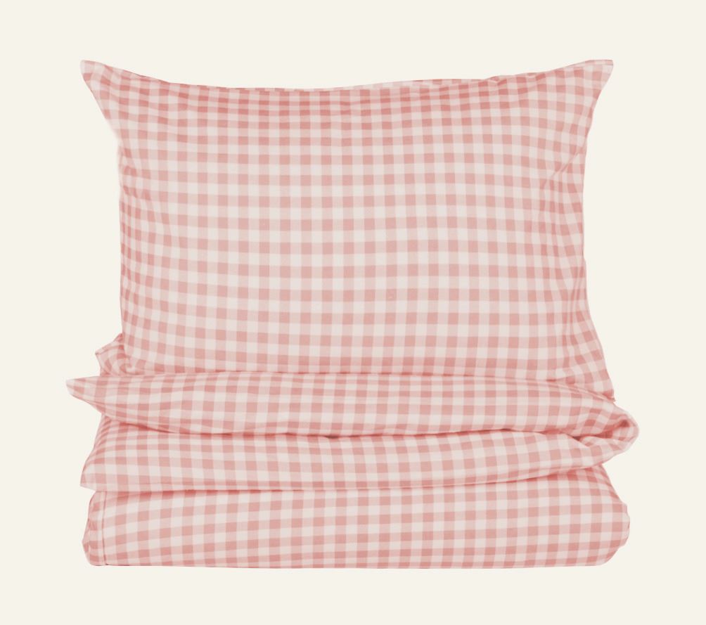 Flanell voodipesukomplekt roosa - 150x210 cm roosa - 1