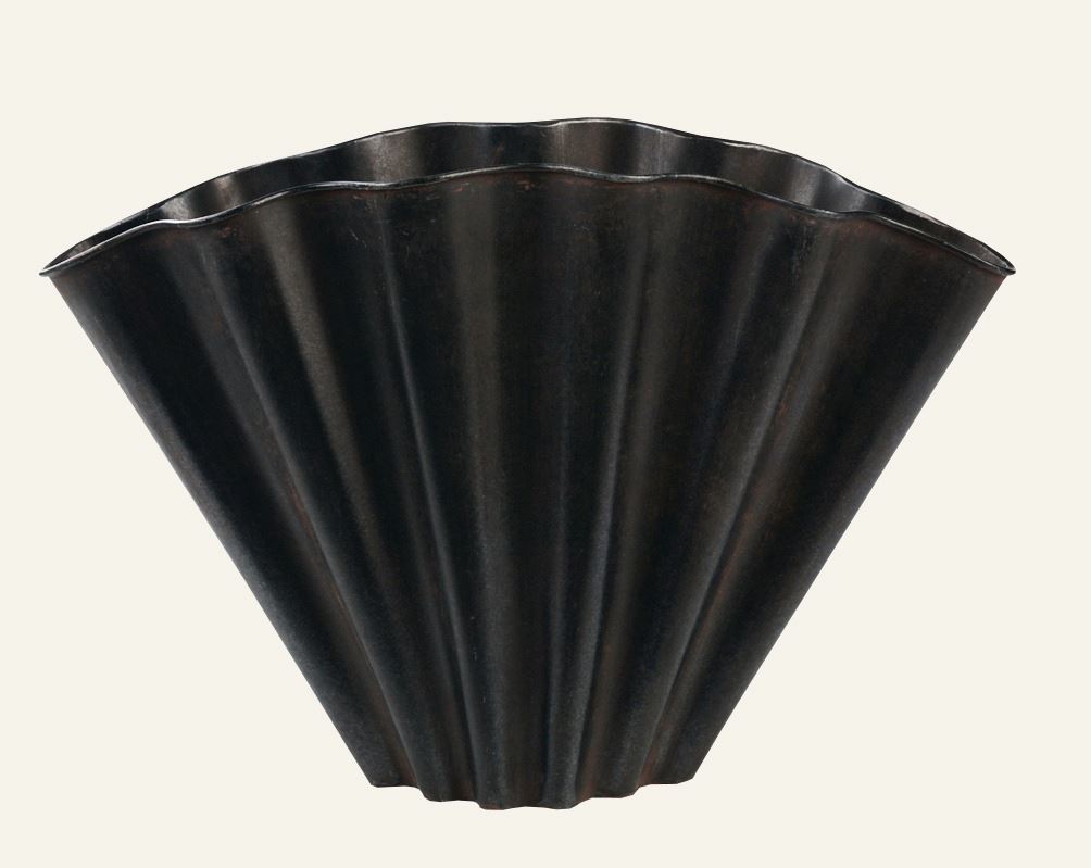 Vaas tumehall - 36x13x25 cm tumehall - 1