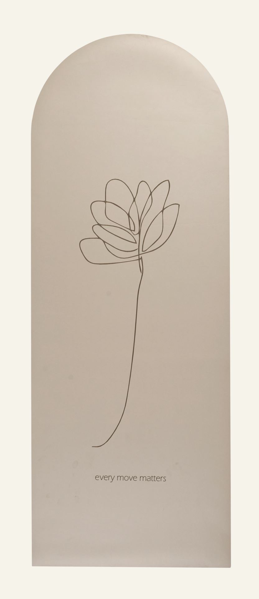 Joogamatt beež - 68x182 cm beež - 1