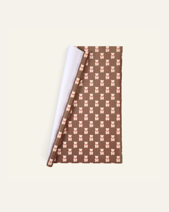 Kinkepaber mitmevärviline/roheline - 70cm x 3m mitmevärviline/roheline - 1