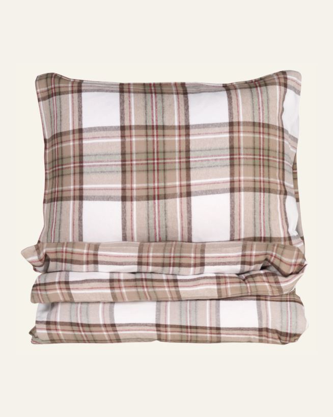 Voodipesukomplekt lõimvärvitud flanell mitmevärviline - 230x220 cm mitmevärviline - 1