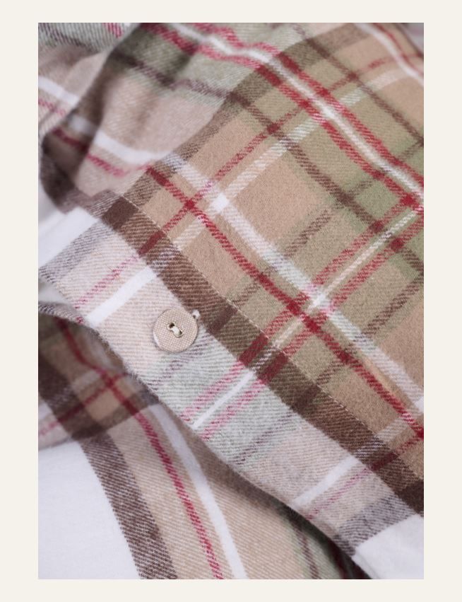 Voodipesukomplekt lõimvärvitud flanell mitmevärviline - 5