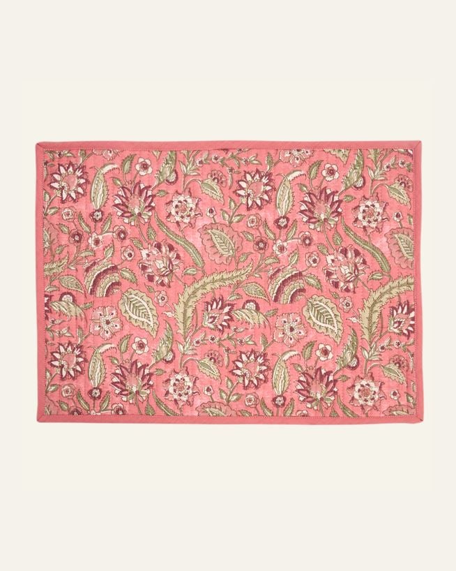 Lauamatt mitmevärviline/roosa - 33x45 cm mitmevärviline/roosa - 1