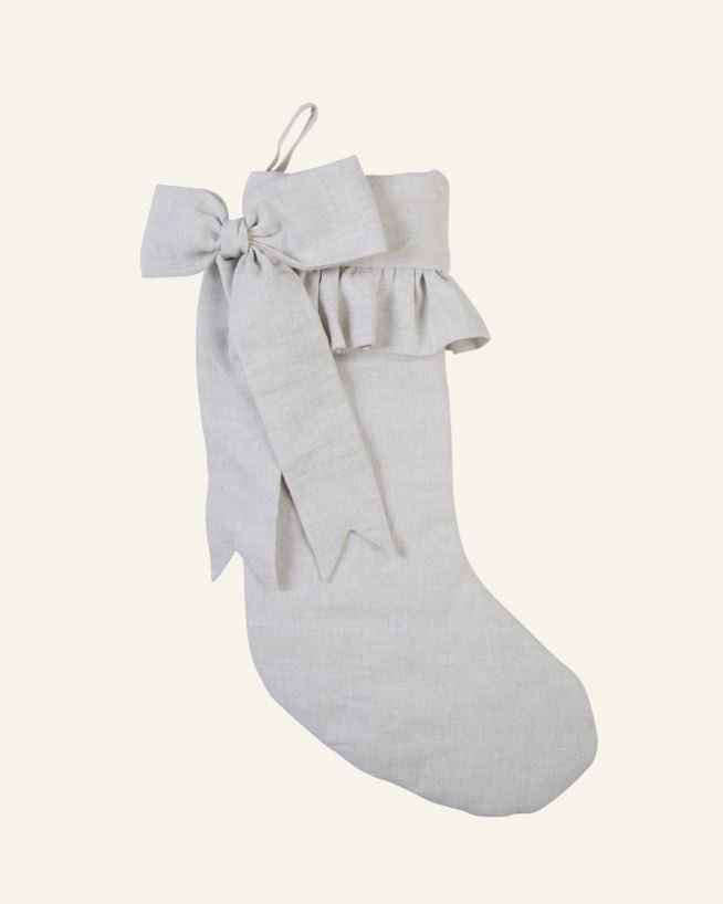 Jõulusokk beež - 55x18 cm beež - 1