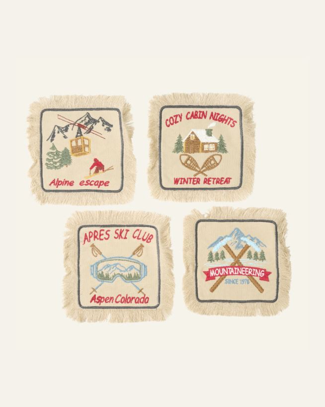 Klaasialus 4tk mitmevärviline - 13x13 cm mitmevärviline - 1