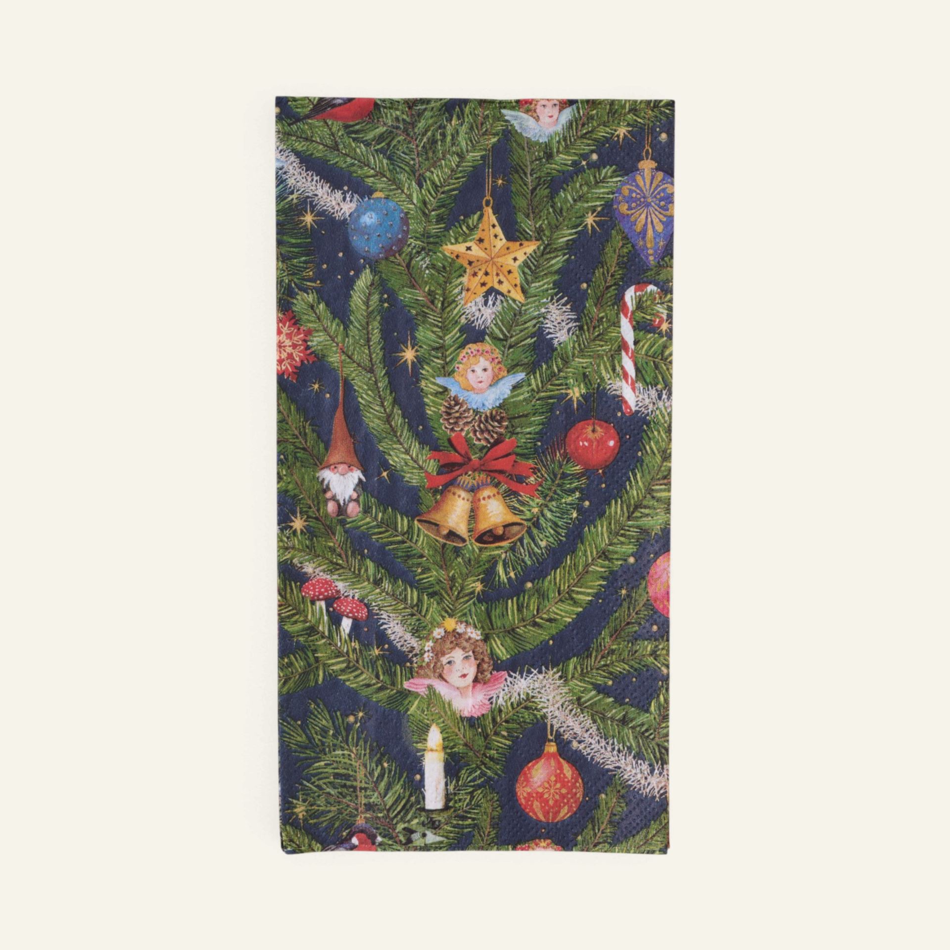 Pabersalvrätik mitmevärviline/sinine - 33x42 cm mitmevärviline/sinine - 1