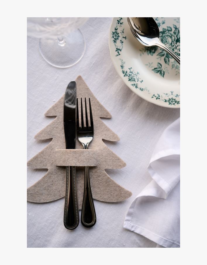 Söögiriistade hoidja beež - 21 cm beež - 1