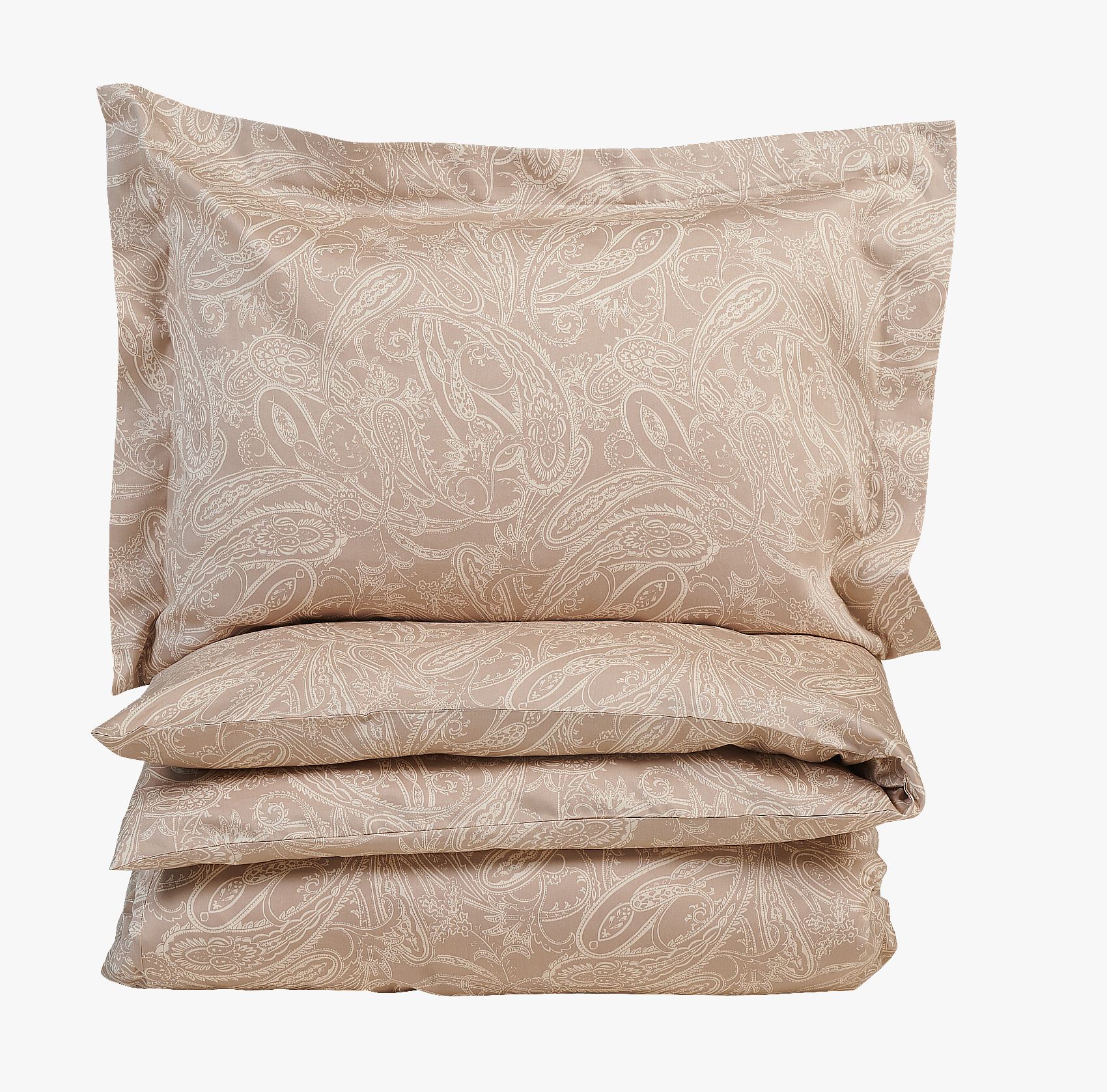 Voodipesukomplekt egiptuse puuvill sand - 230x220 cm sand - 1