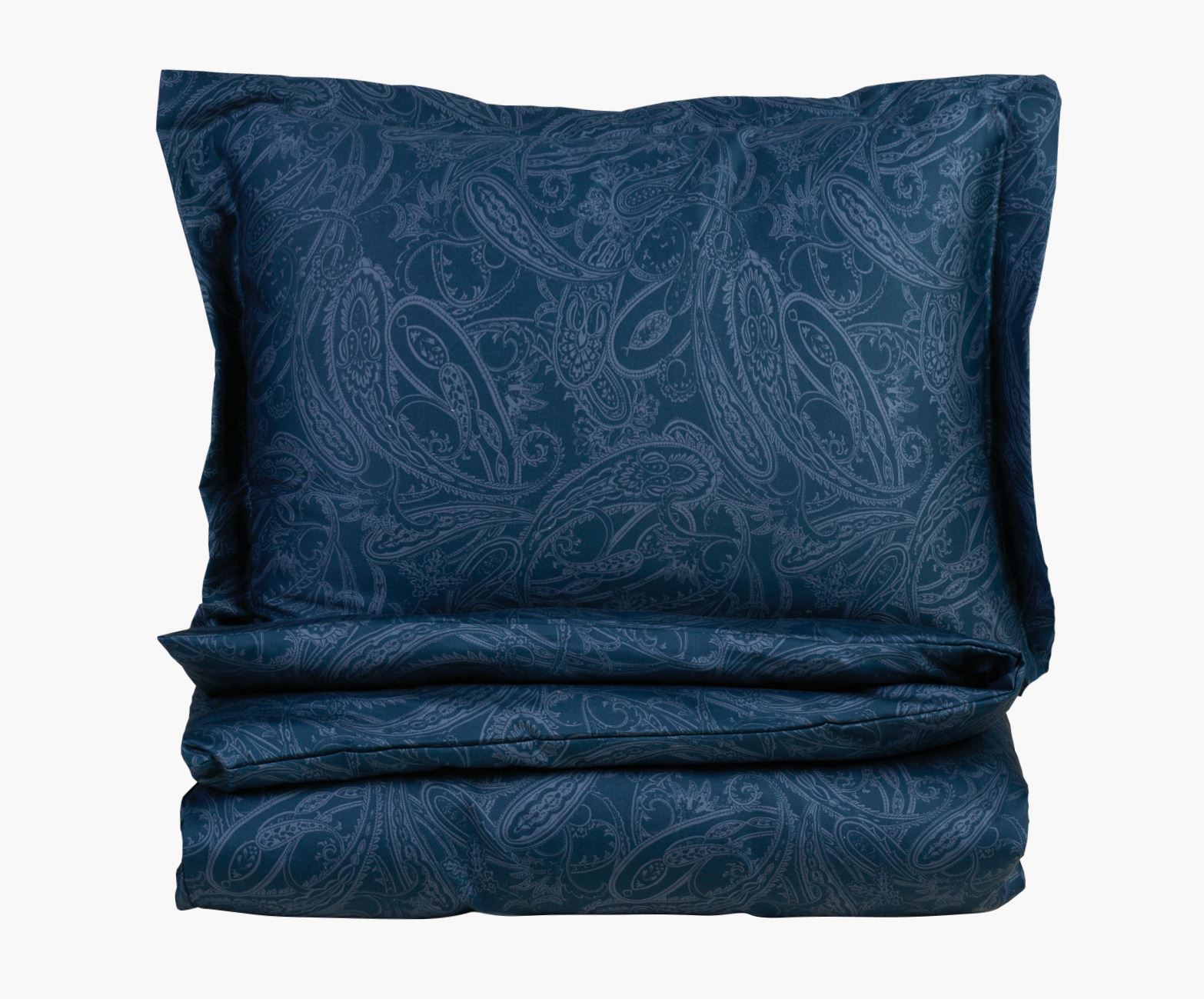 Voodipesukomplekt egiptuse puuvill udusinine - 230x220 cm udusinine - 1