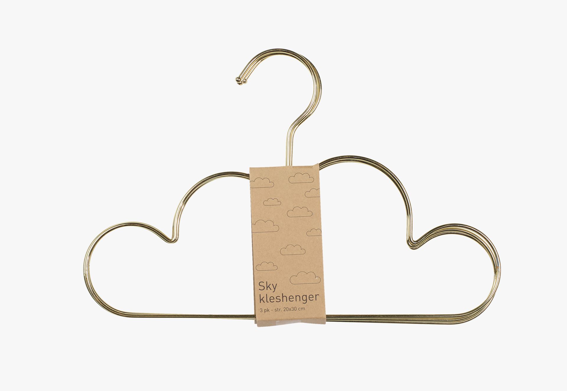 Riidepuu 3tk kuldne - 20x30cm kuldne - 1