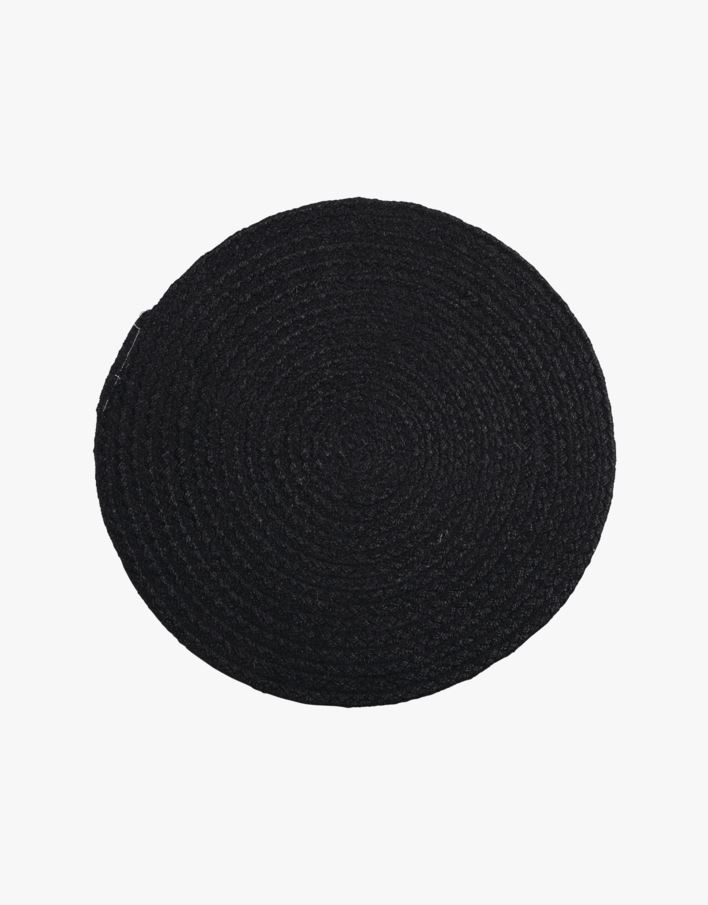 Lauamatt must - ø38 cm must - 1