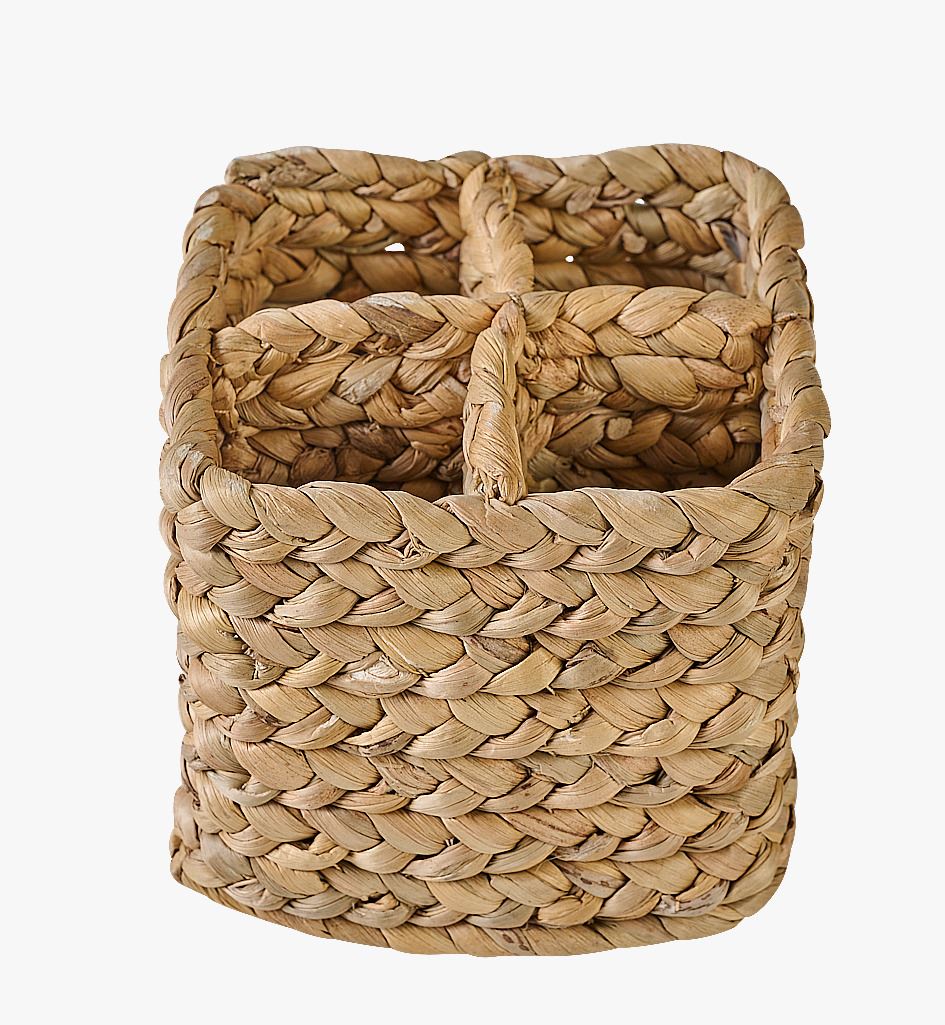 Söögiriistade korv naturaalne toon - 15x15x13 cm naturaalne toon - 1