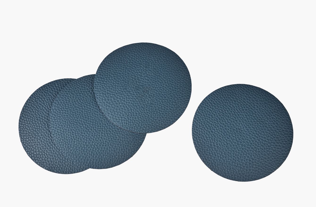 4tk klaasialus sinine - ø10 cm sinine - 1