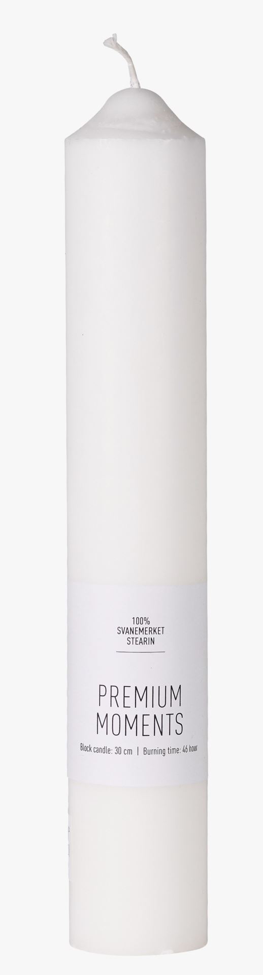 Krooniküünal valge - 5x30 cm valge - 1