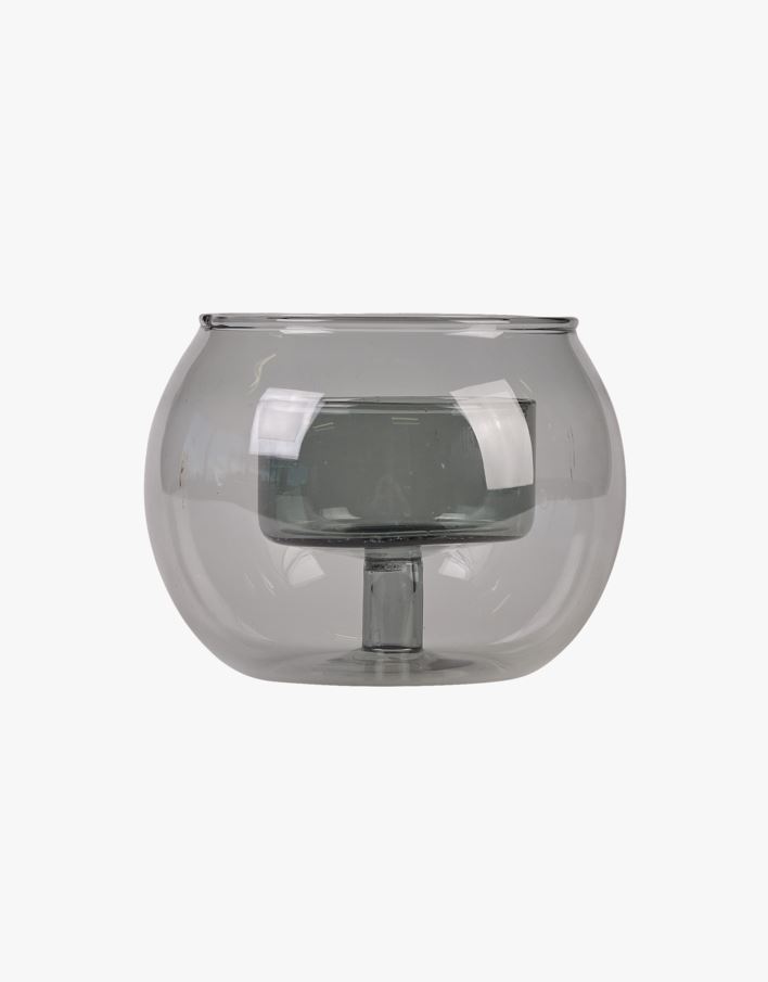 Küünlalatern tumehall - 12x12x10 cm tumehall - 1