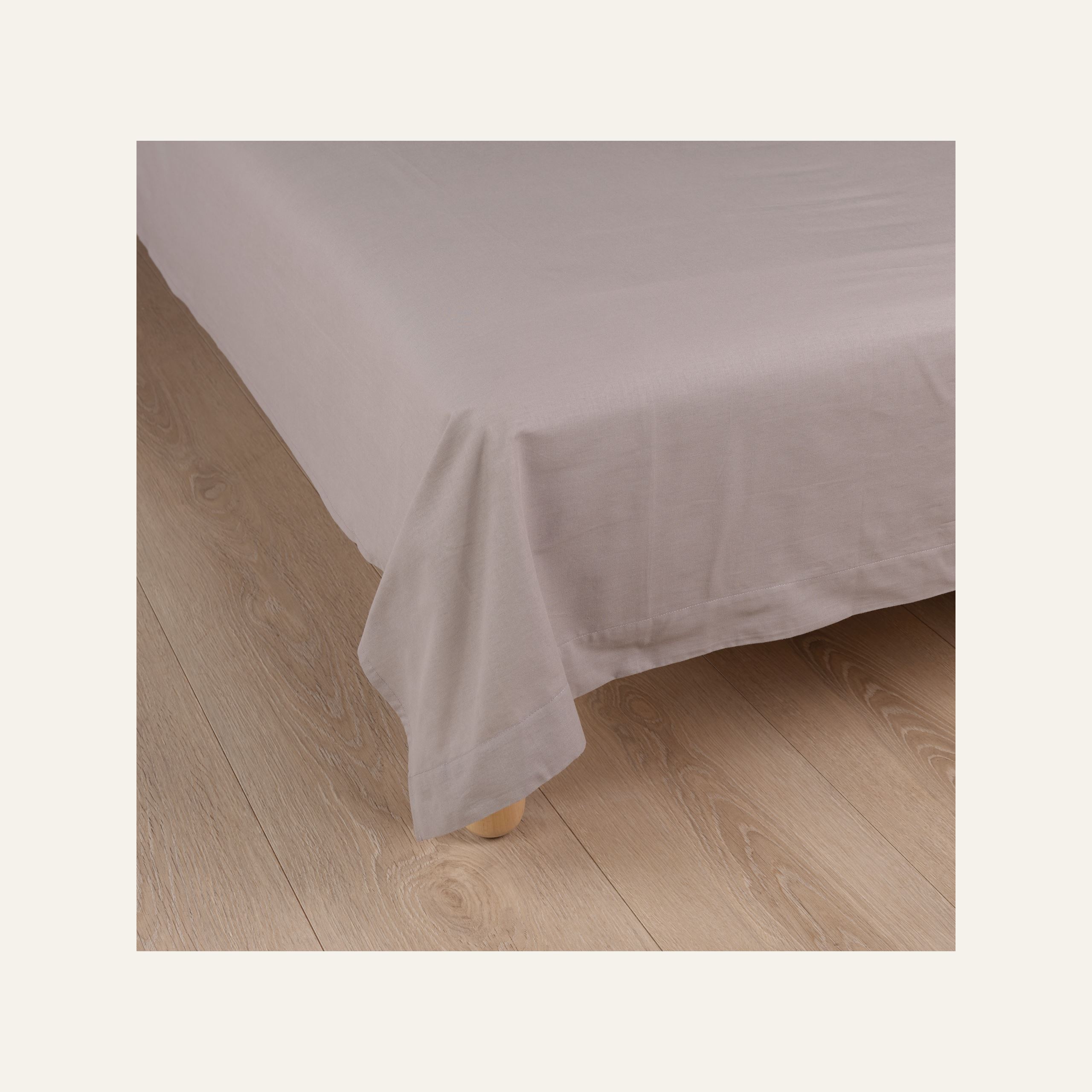 Puuvillane lina helehall - 2