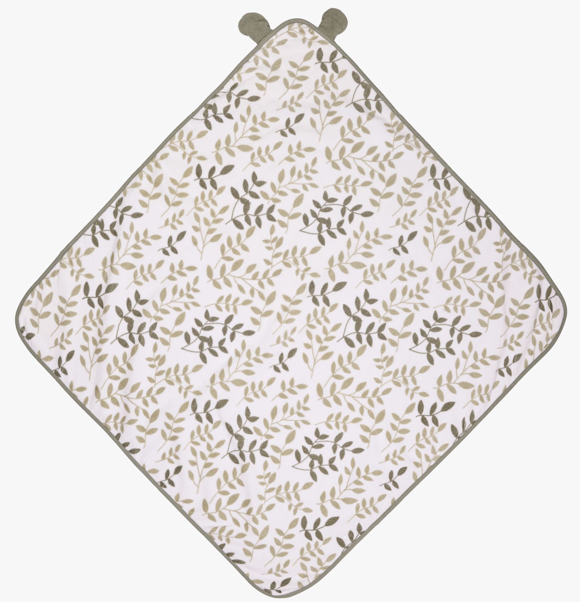 Kapuutsiga rätik heleroheline - 80x80 cm heleroheline - 1