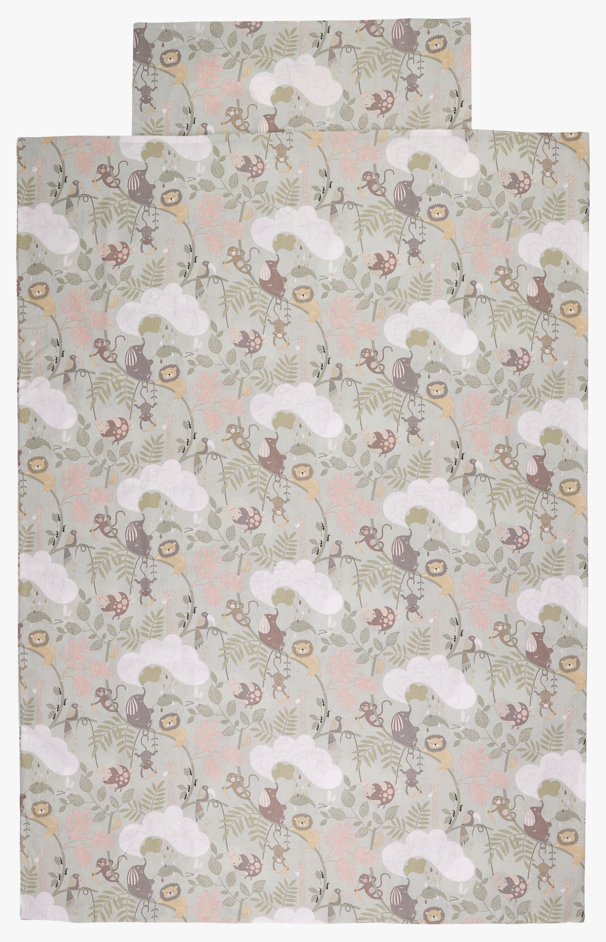 Voodipesukomplekt roheline - 100x130 cm roheline - 1