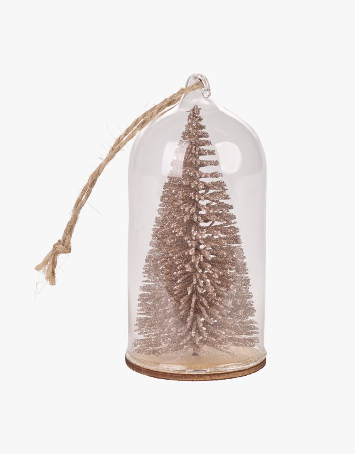 Kaunistus sampanja - 4,7x4,7x10 cm sampanja - 1