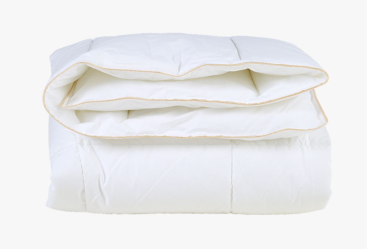 Keskmise soojusega sünteetiline tekk valge - 230x220 cm valge - 1