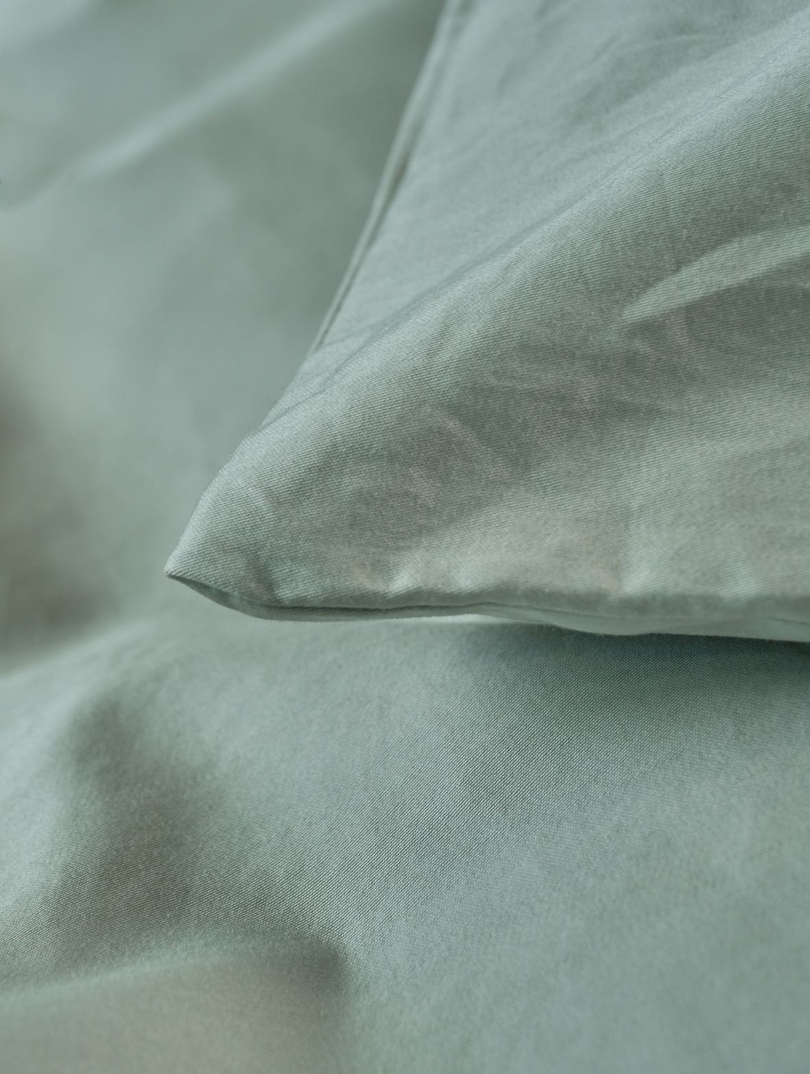 Voodipesukomplekt satiinpuuvillane roheline - 3