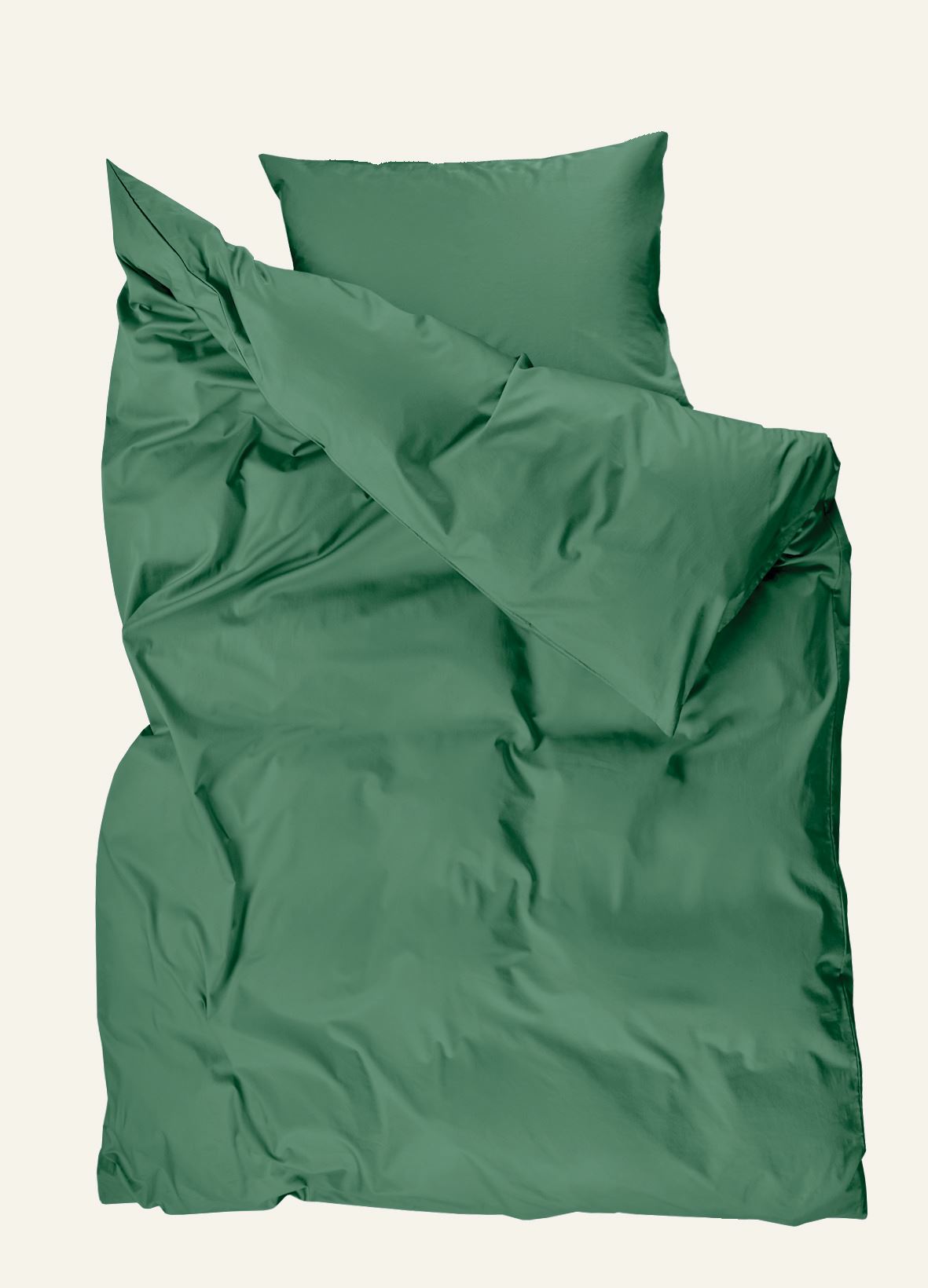 Voodipesukomplekt satiinpuuvillane samblaroheline - 2