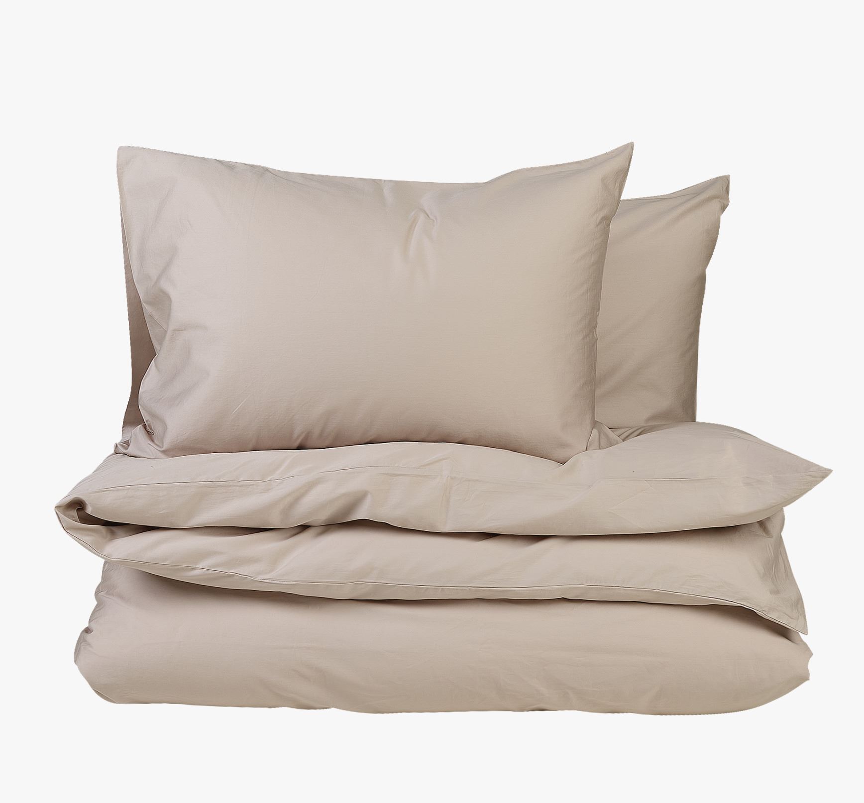 Voodipesukomplekt satiinpuuvillane sand - 230x220 cm sand - 1