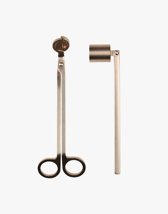 Küünlakustutaja kuldne - 18 cm kuldne - 1