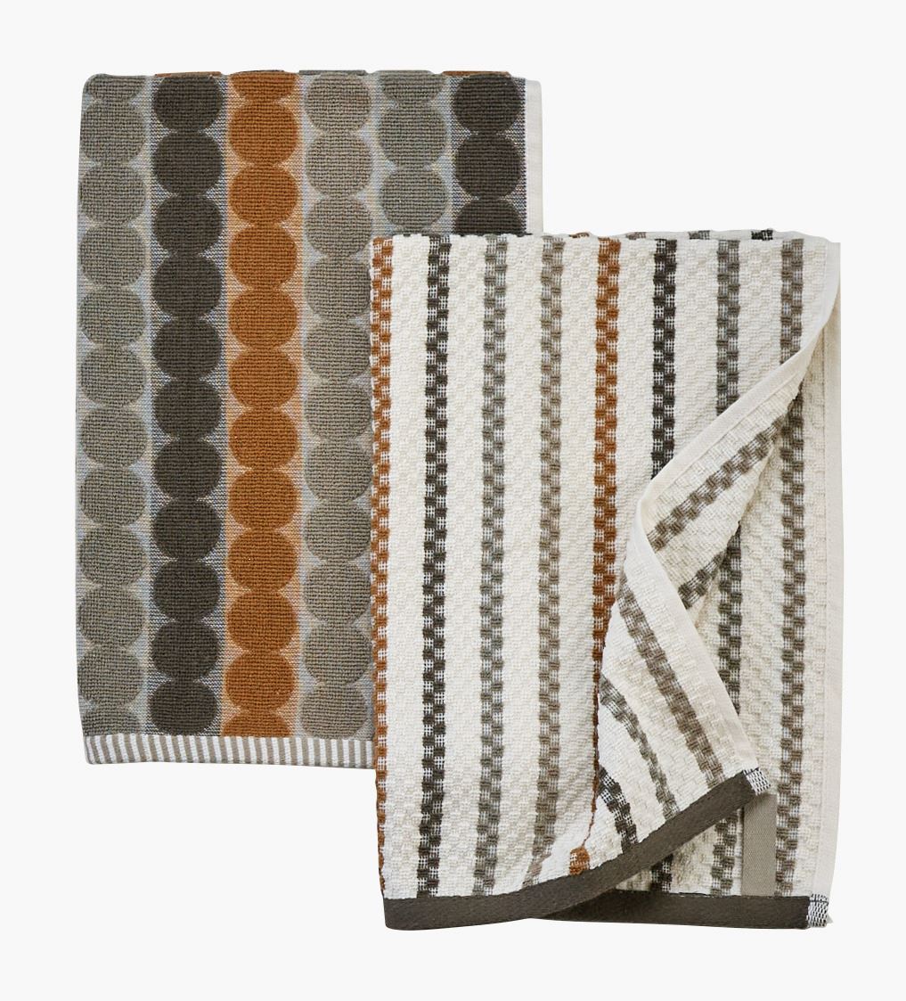 Köögikäterätid 2 pcs pruun - 45x70 cm pruun - 1