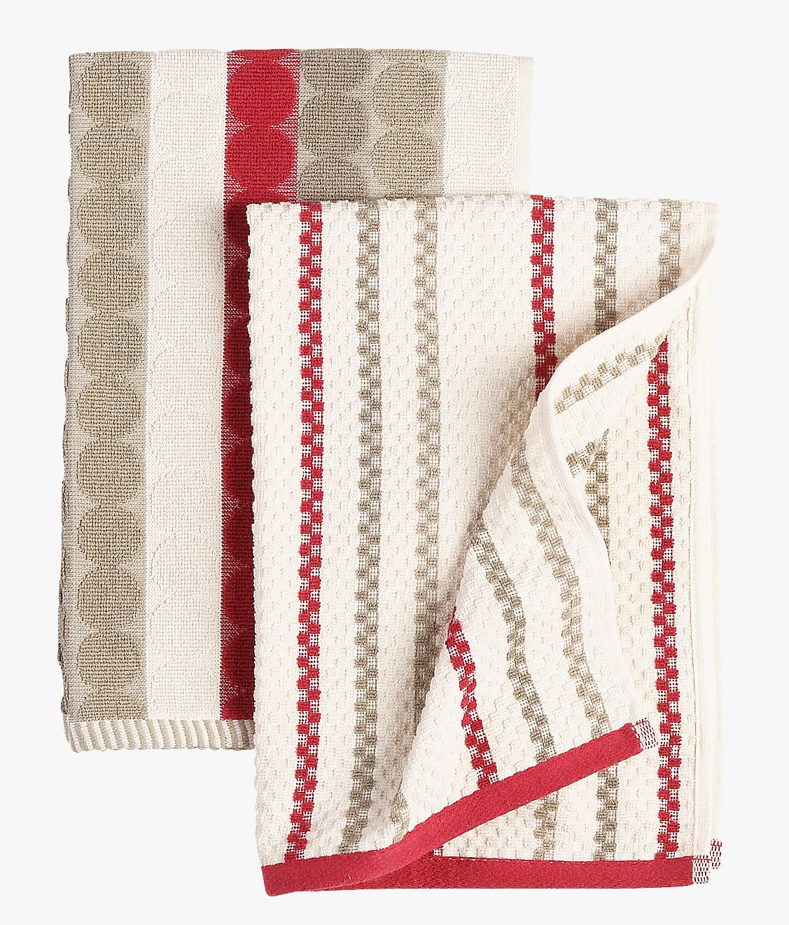 Köögikäterätid 2 pcs punane - 45x70 cm punane - 1