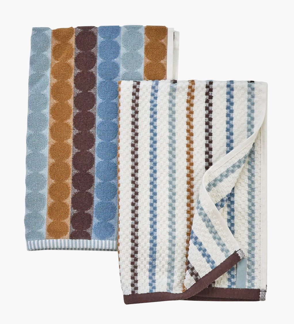 Köögikäterätid 2 pcs sinine - 45x70 cm sinine - 1