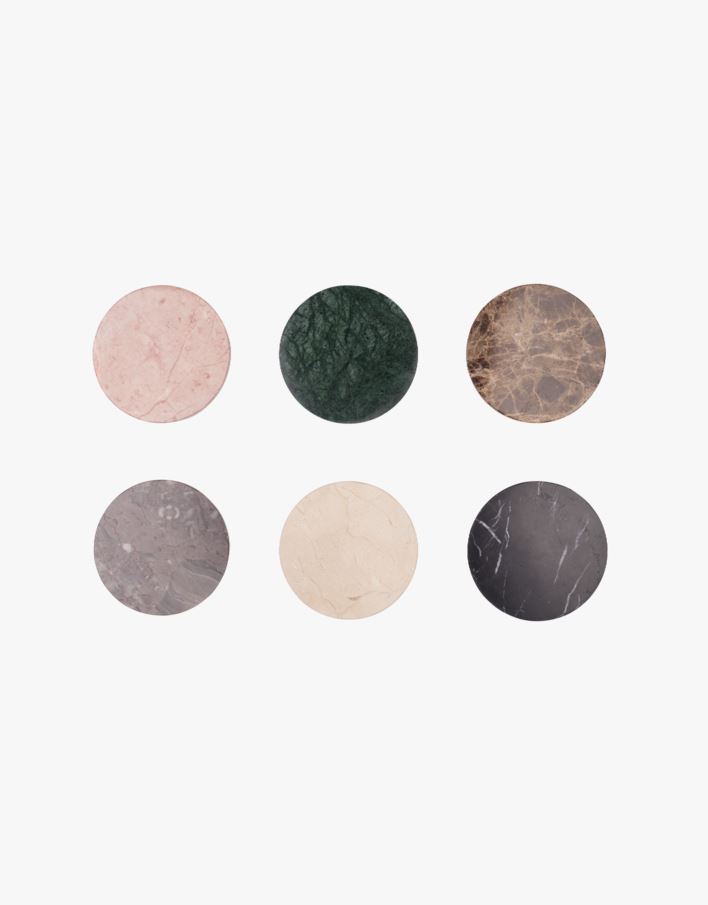 Klaasialus 6tk mitmevärviline - ø10 cm mitmevärviline - 1