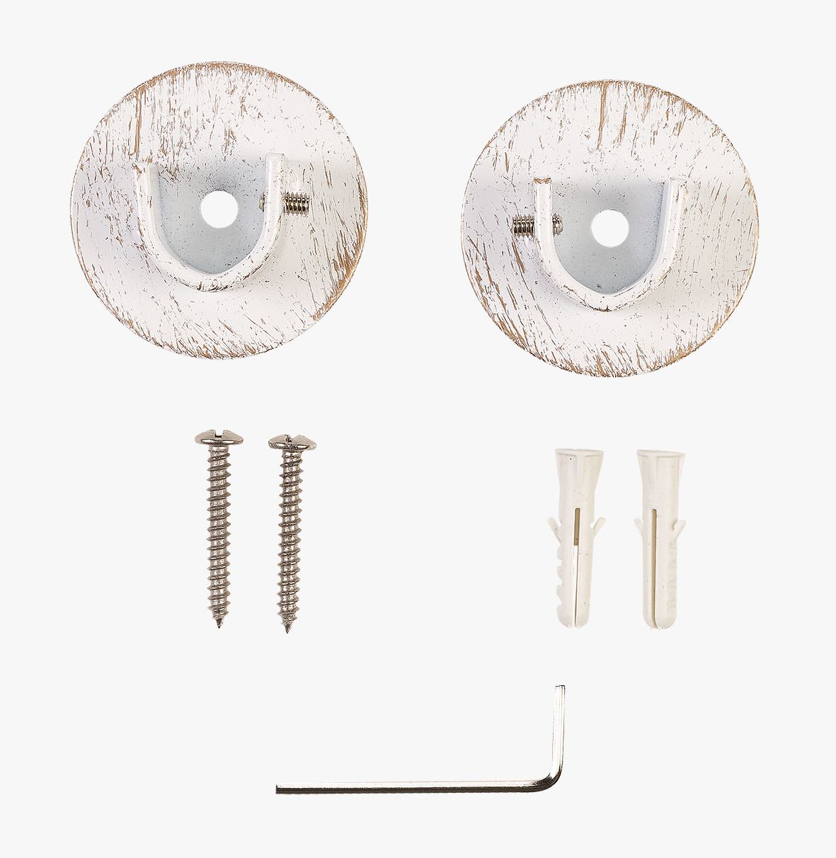 Kardinapuu kinnitusdetail kuldne - 13/16 mm kuldne - 1