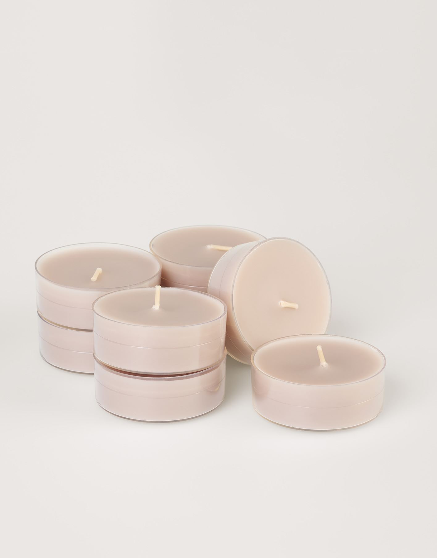 Suured teeküünlad beež - 6x2 cm beež - 1