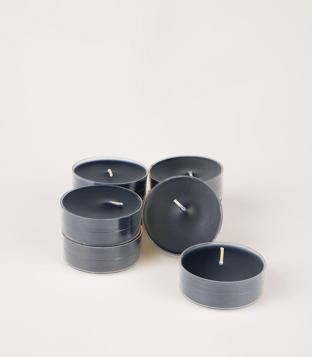 Suured teeküünlad must - 6x2 cm must - 1