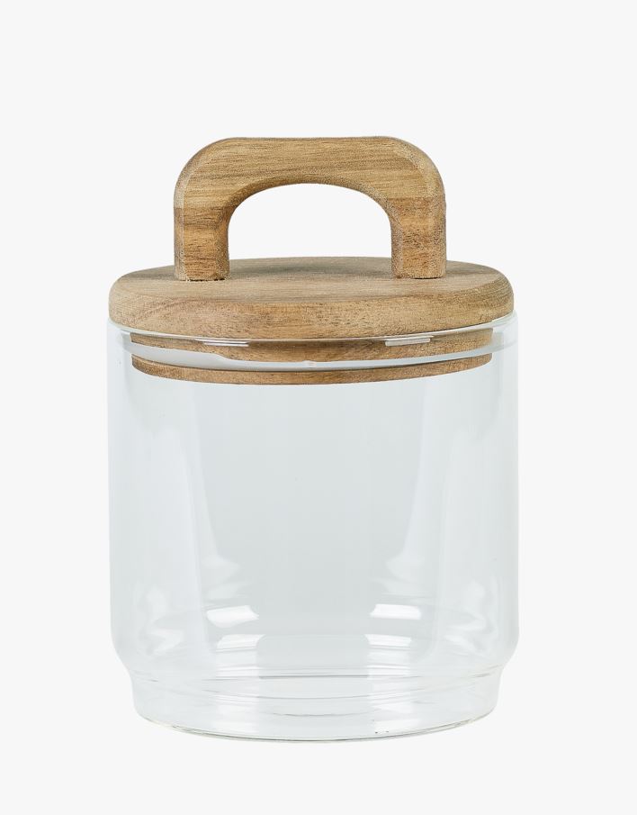 Säilituspurk läbipaistev - ø10 x h30,5cm läbipaistev - 1