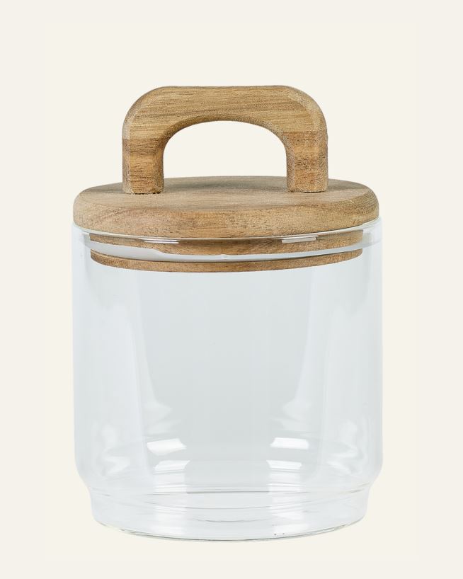 Hoiupurk läbipaistev - ø10 x h30,5cm läbipaistev - 1