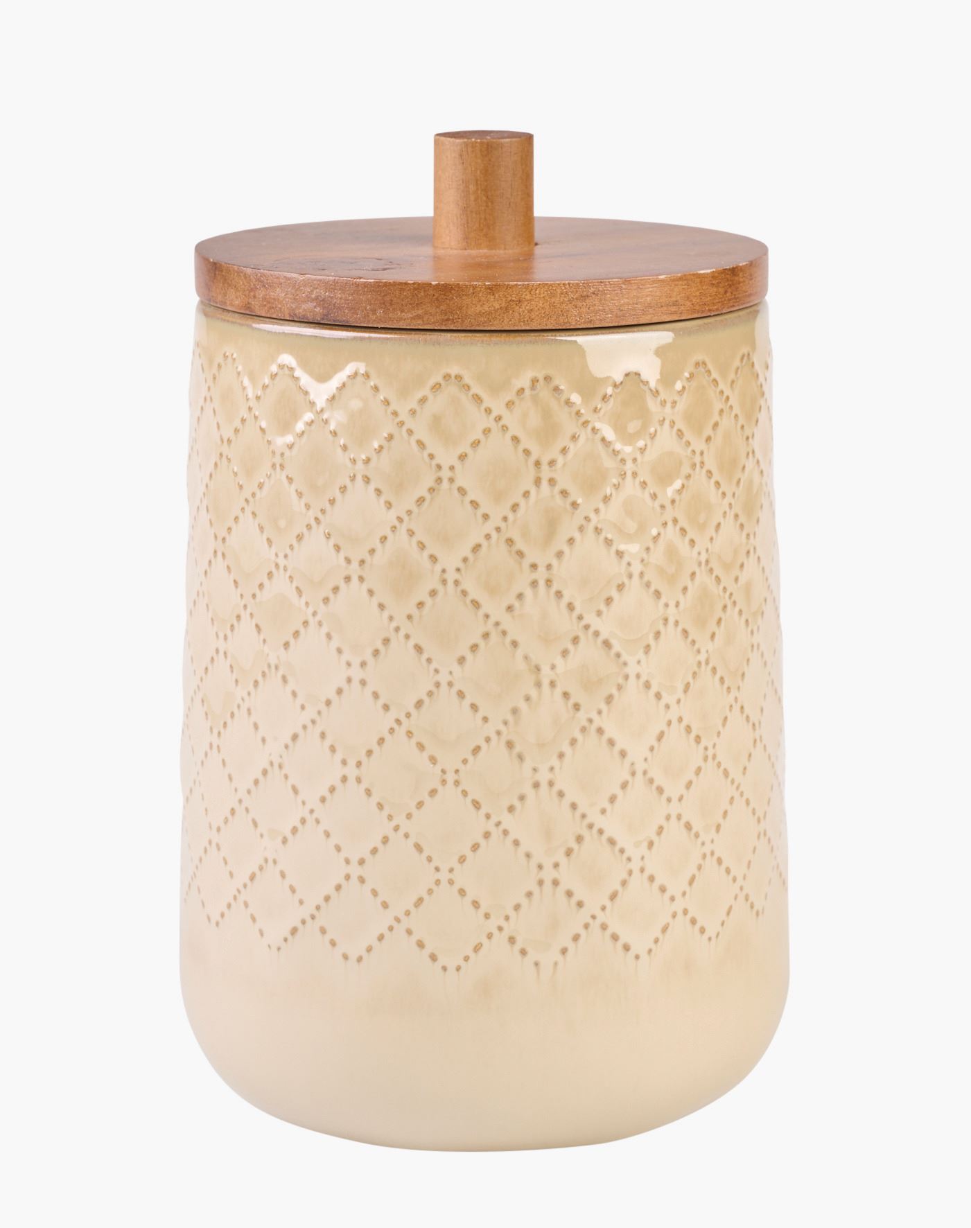 Säilituspurk beež - 14x14x20,5 cm beež - 1